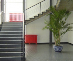 南京化工园办公楼橡胶地面