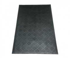 “Dura-Scraper 方格”橡胶门垫