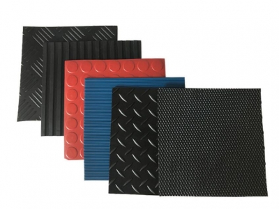 现货供应防滑可定制特殊条纹系列厂家直销耐磨黑色橡胶板促销